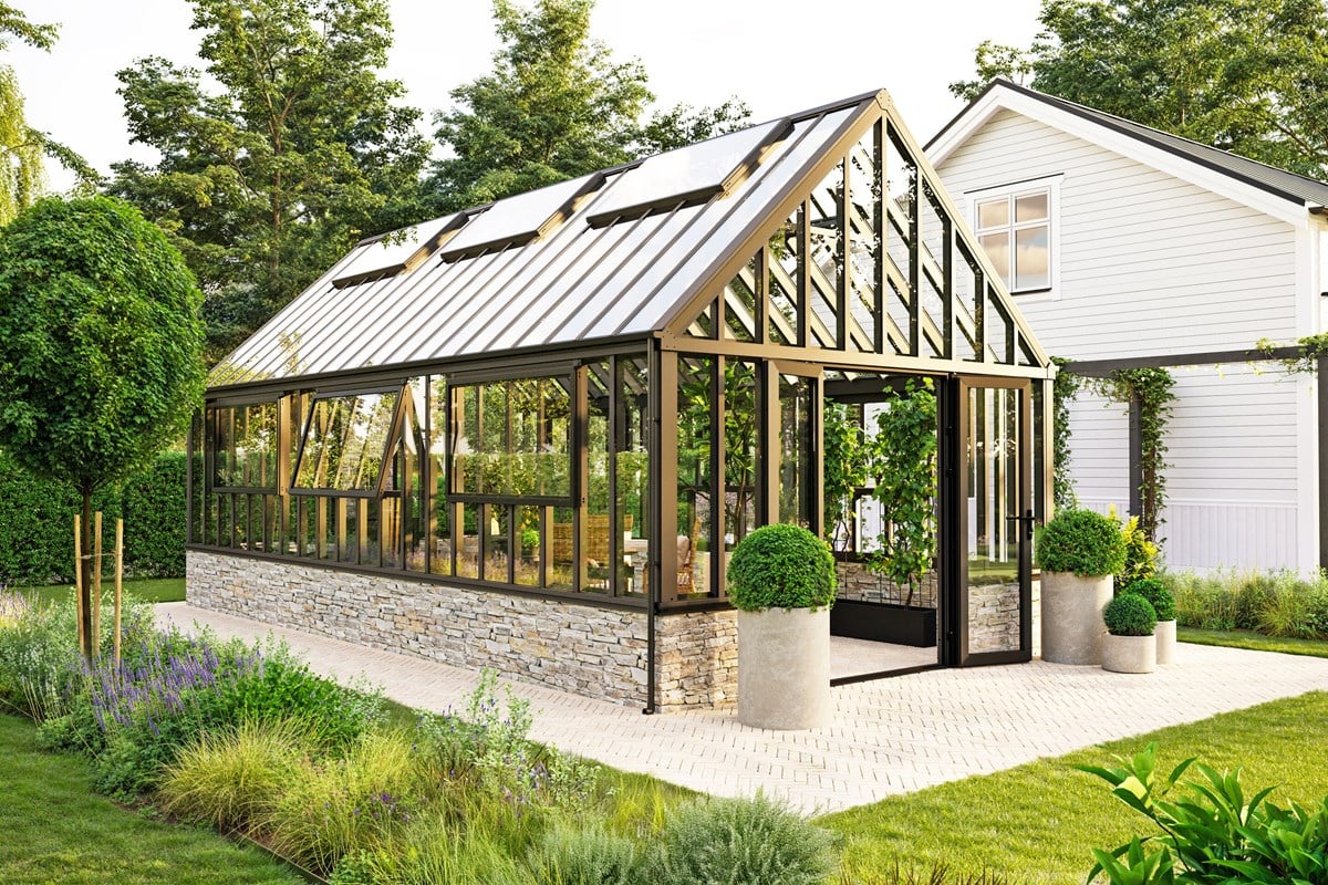 Green Room Season Botanic Elegant växthus 18 m²