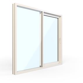 WG 100 Slimline 2-del Fasadparti - WG 100 fasadpartier