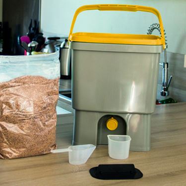 Bokashi kökskompost med tillbehör - Gödsel och växtnäring