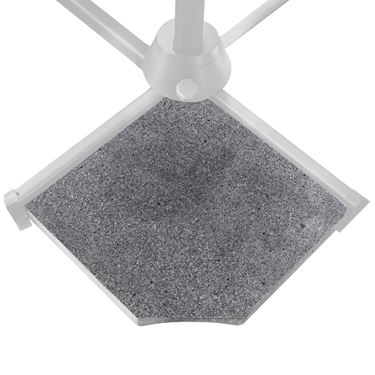 Parasolfot Granite, produktbild, Utemöbler från Garden Living