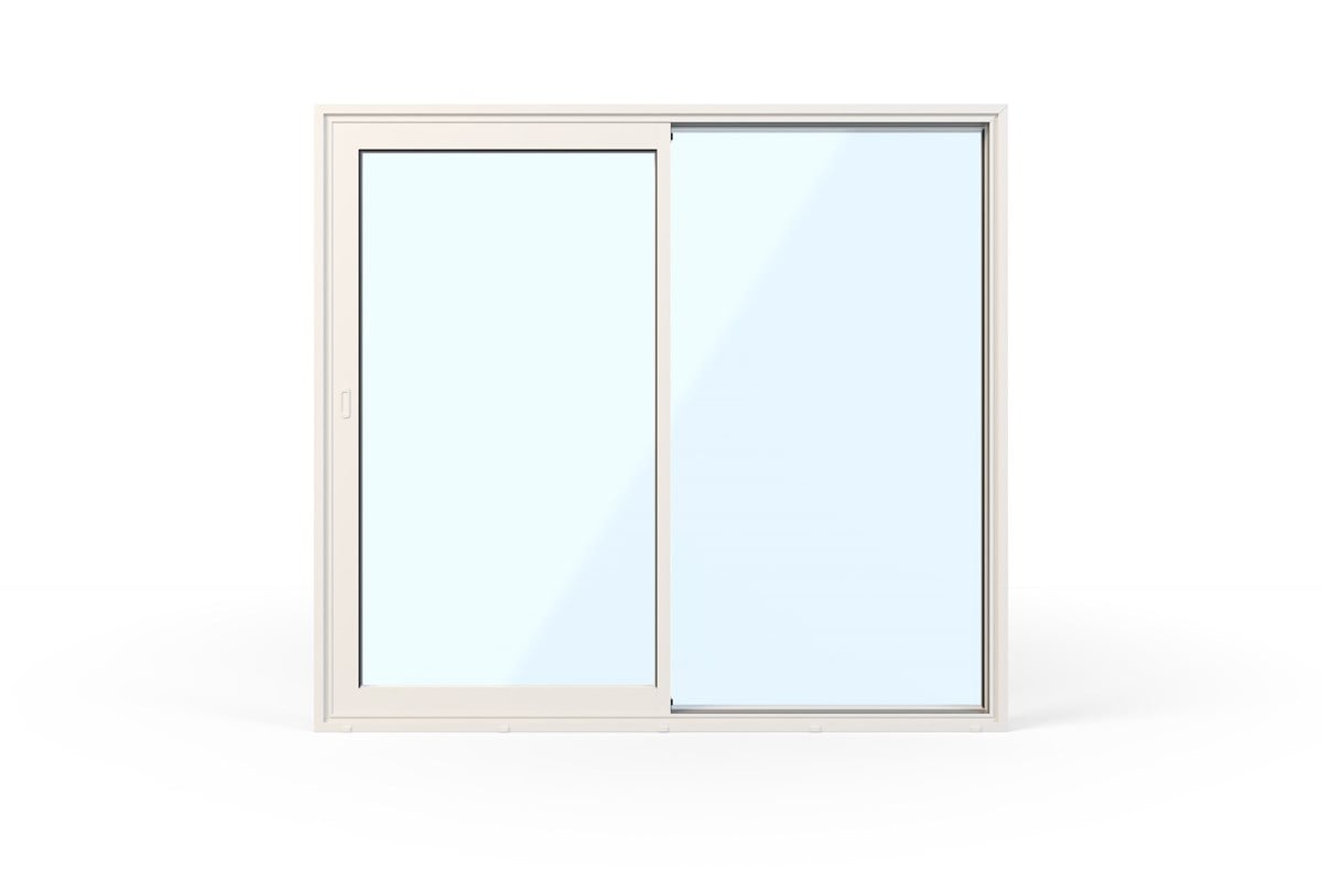 WG 100 Slimline 2-del Fasadparti