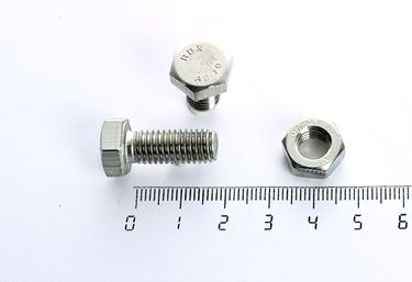 Bult och mutter M6x15 - Reservdelar växthus