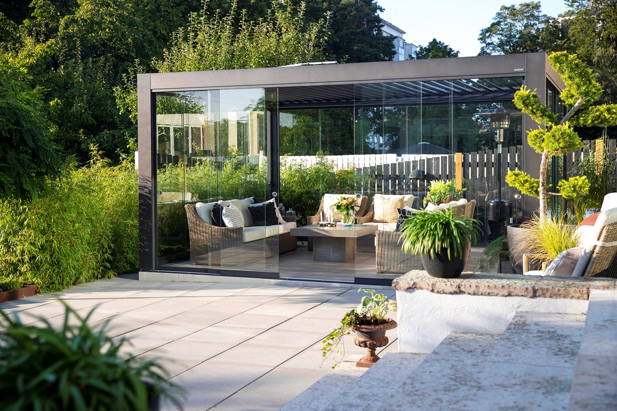 Pergola Linear aluminium