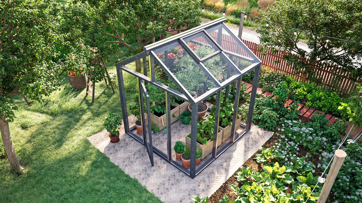 Flora Träväxthus 5.4 m²