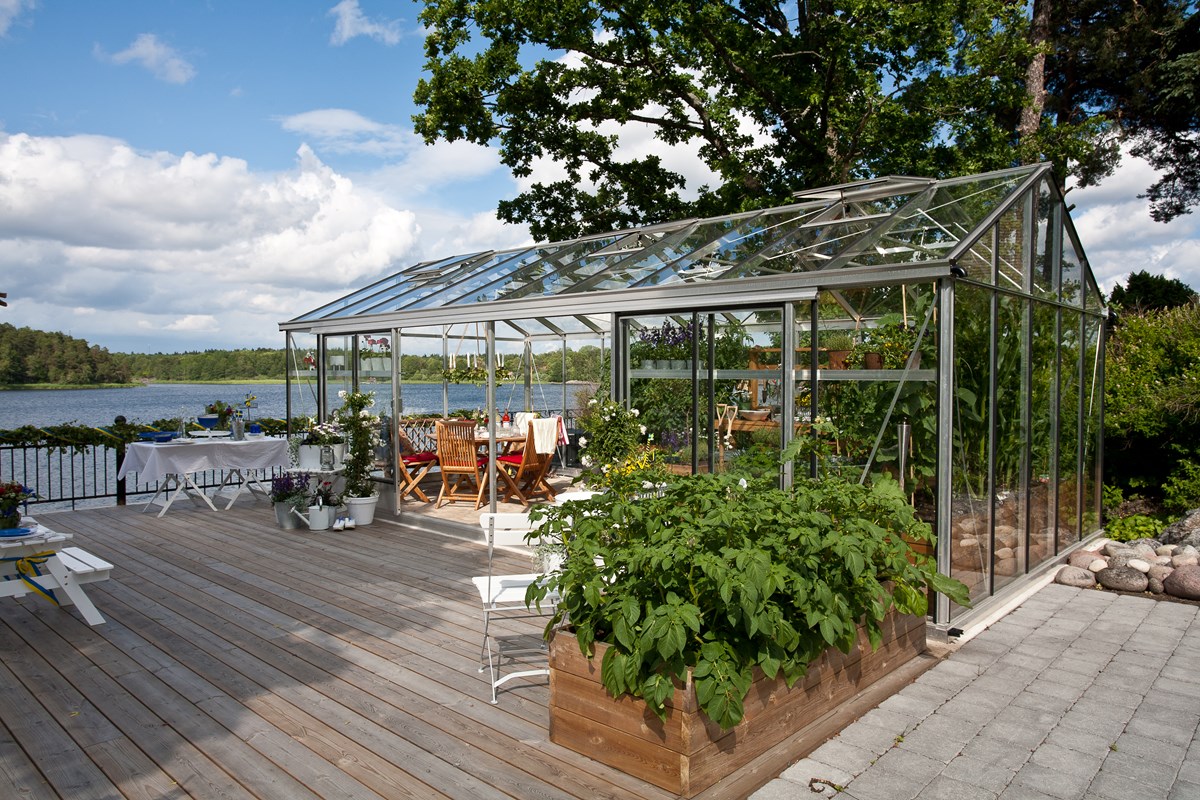 Plus 5 växthus 11.7 m²