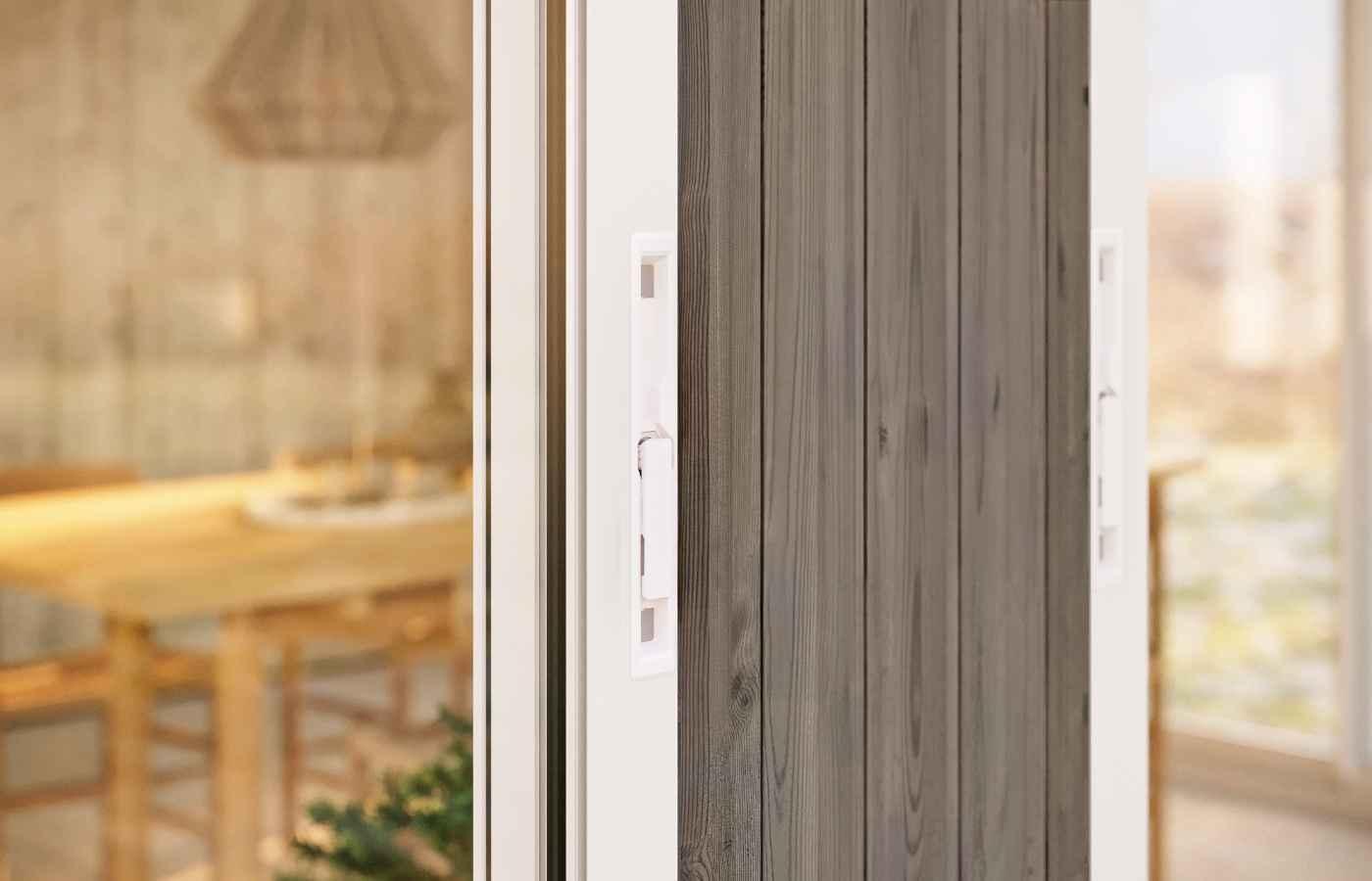 Nyhet Uterum Glaspartier WG87 Softclose Detalj Handtag