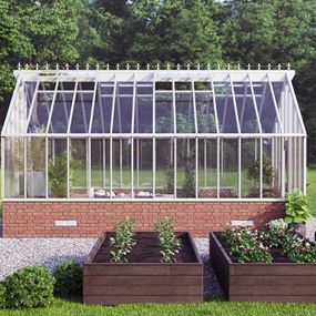 Garden Room Classic träväxthus - Växthus på mur