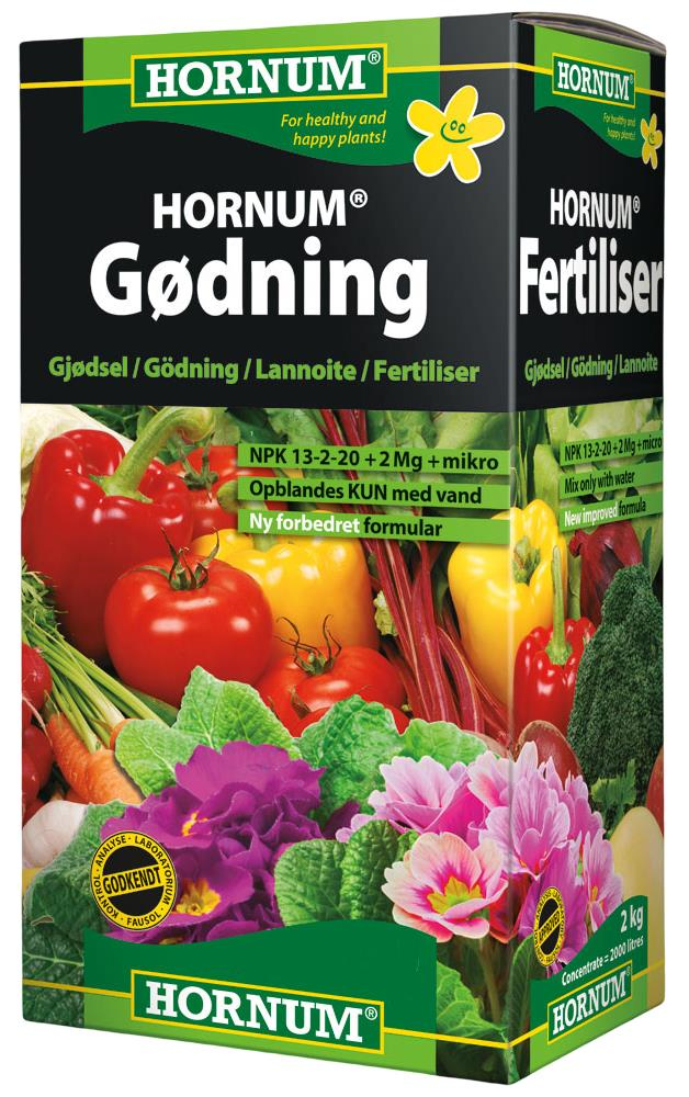 Hornum gödning 2 kg