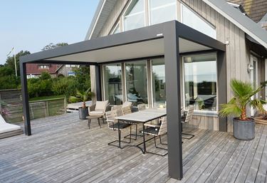 Pergola på altan från Willab Garden