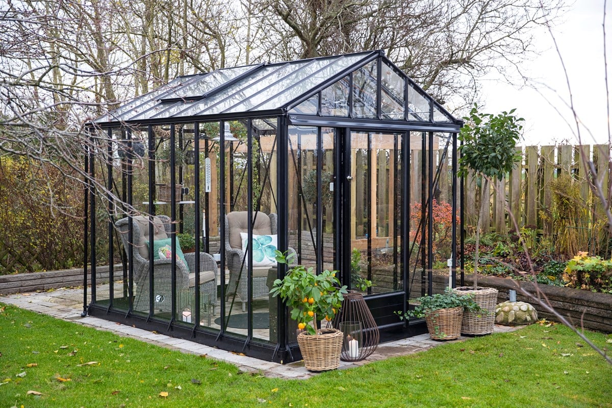 Maxi 4 Victorian växthus 14.1 m²