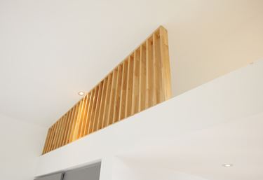 Loft med spalje