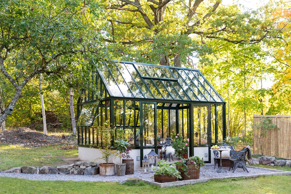 Green Room Botanic Elegant växthus 16.9 m²