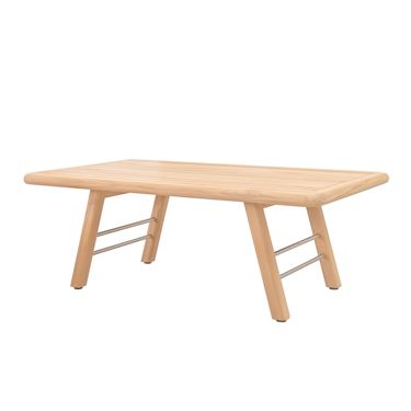 Fennel sidobord i teak med metalldetaljer, Produktbild, Utemöbler från Garden Living