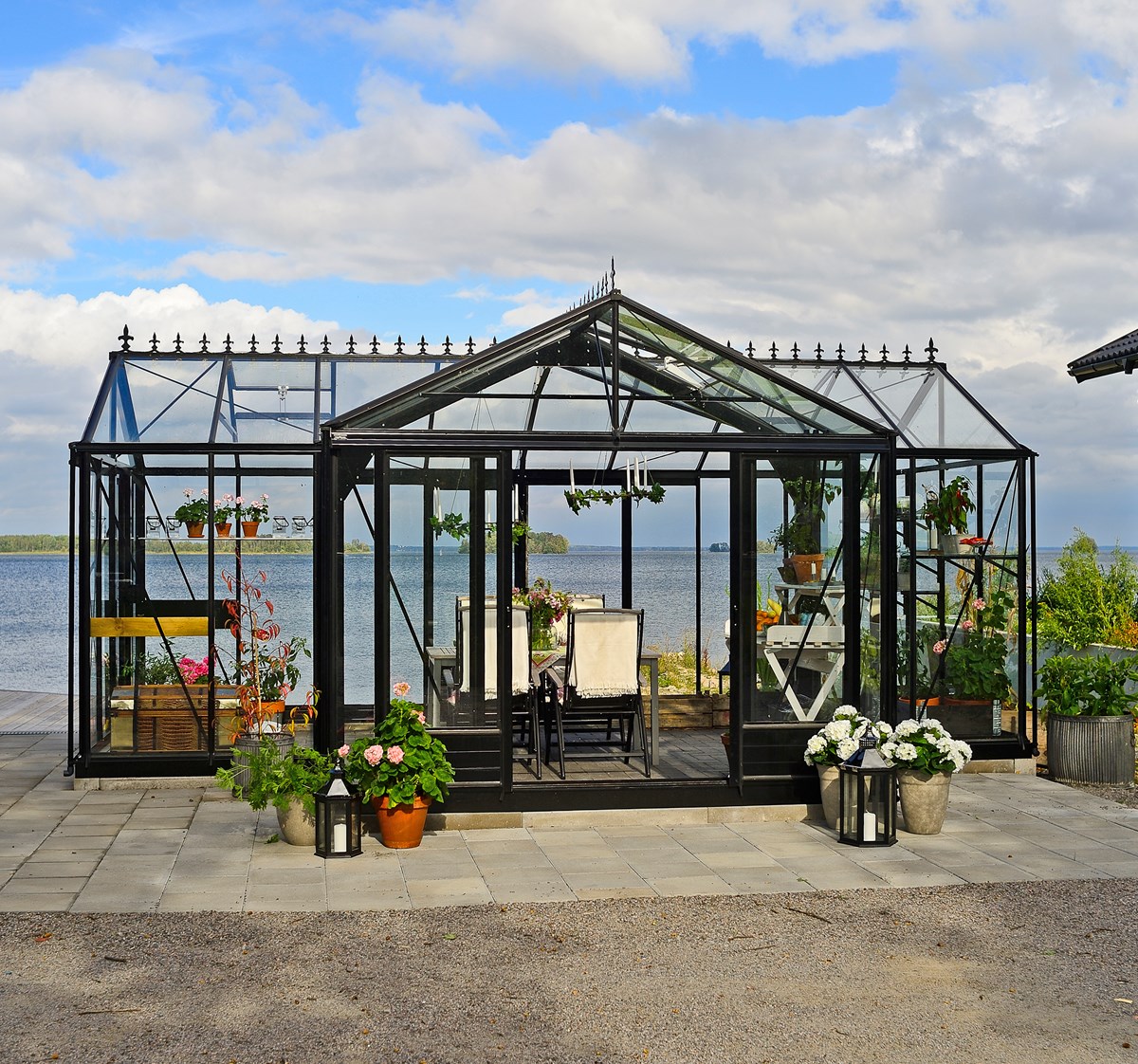 T-Classic växthus 12.6 m²